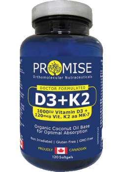 D3 + K2 - 120 Softgels