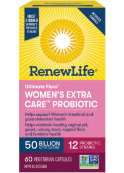 Ultimate Flora Women's Extra Care 50 Billion - 60 V-Caps