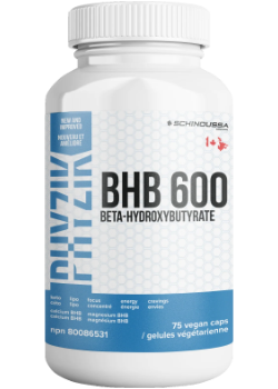BHB 600 (Beta-Hydroxybutyrate) - 75 V-Caps - Schinoussa