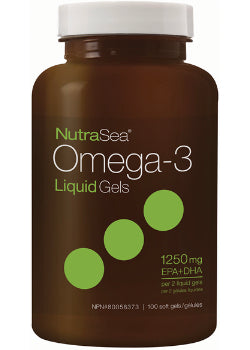 Nutra Sea Omega-3 Liquid Gels (Fresh Mint) - 100 Softgels