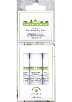 Shea Butter Lip Balms - 3 x 4.25g