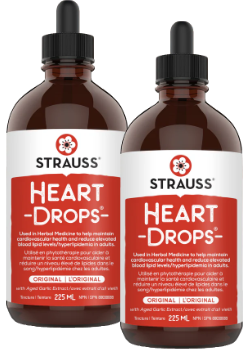 Strauss Heart Drops - 225 + 225ml (2 For Deal)