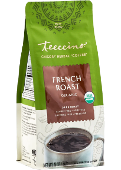 Organic Dark Roast Herbal Coffee (French Roast) - 300g