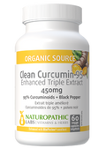 Clean Curcumin-95 (Enhanced Triple Extract) 450mg - 60 V-Caps + BONUS