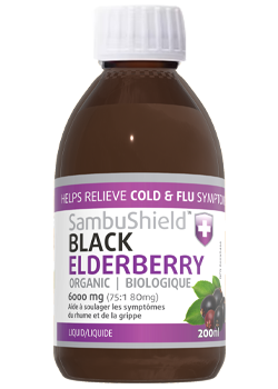 Sambushield Black Elderberry Syrup (Organic) - 200ml