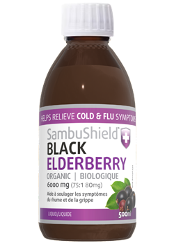 Sambushield Black Elderberry Syrup (Organic) - 500 + 200ml FREE