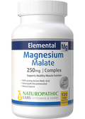Magnesium Malate 250mg - 120 V-Caps + BONUS