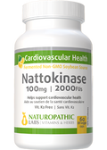 Nattokinase 100mg / 2000FUs (Non-GMO & K2 Free) - 60 DR V-Caps + BONUS