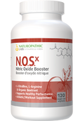 NOSx Nitric Oxide Booster 633mg - 120 V-Caps + BONUS