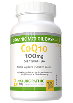Active CoQ10 100mg (+Org. MCT Oil Base & Black Pepper) - 120 + 30 Softgels FREE