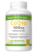 Active CoQ10 100mg (+Org. MCT Oil Base & Black Pepper) - 240 + 45 Softgels FREE