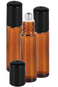 DIY Roll-On Bottles (Amber Glass) - 3 x 10ml