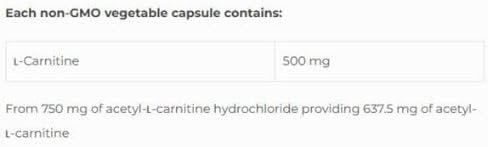 Acetylcarnitine SAP - 90 Caps [amazon_upc] asin:B07D3YB49N