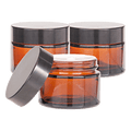 DIY Amber Cream Jars - 3 x 50ml