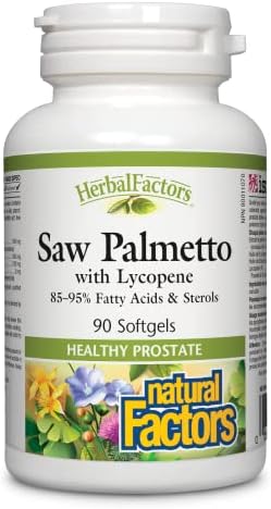 Saw Palmetto 160mg With Lycopene - 90 Softgels [amazon_upc] asin:B0001VV7VE
