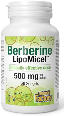 Berberine LipoMicel 500mg - 60 Softgels [amazon_upc] asin:B0CKLVXW99