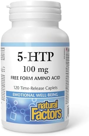5-HTP 100mg (Time Release) - 120 Caplets [amazon_upc] asin:B088T23MXX