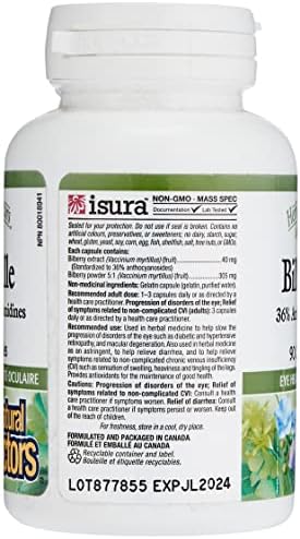 Bilberry Standardized Extract 40mg - 90 Caps [amazon_upc] asin:B00NCQIF6K