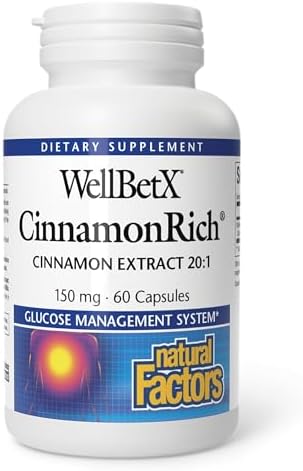 WellBetX Cinnamon Extract 150mg - 60 Caps [amazon_upc] asin:B005XEEJFA