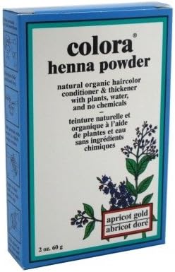 Henna Powder Hair Colour (Apricot Gold) - 60g [amazon_upc] asin:B00GMPDI60