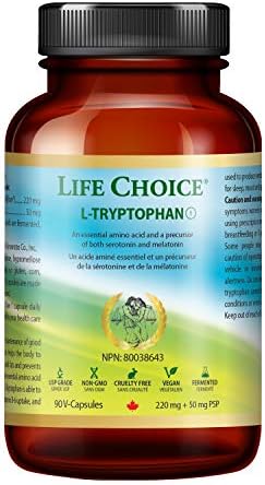 L-Tryptophan 220mg + 50mg B-6 - 60 V-Caps [amazon_upc] asin:B00CORM8NY
