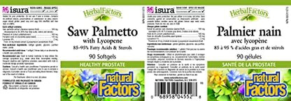 Saw Palmetto 160mg With Lycopene - 90 Softgels [amazon_upc] asin:B0001VV7VE