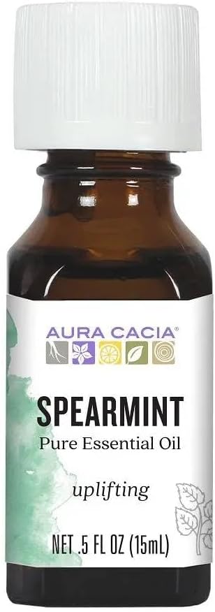 Spearmint Pure Essential Oil (Uplifting) - 15ml [amazon_upc] asin:B008X8L27G