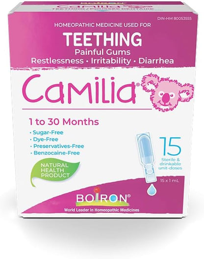 Camilia Teething Pain 15 Unit Doses - 1ml [amazon_upc] asin:B079YVWNWX