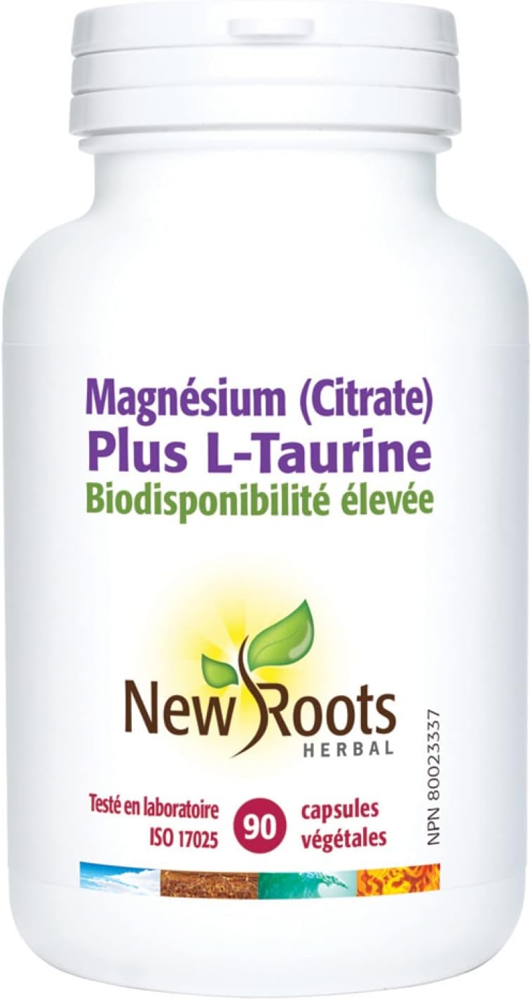 Magnesium Citrate & L-Taurine - 90 Caps [amazon_upc] asin:B00CORNSOM
