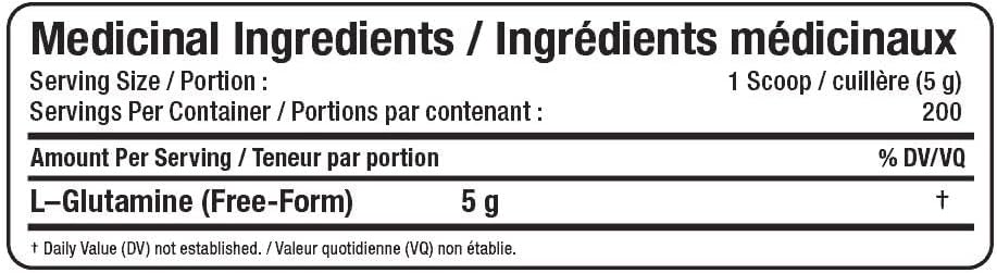 Glutamine - 1000g + BONUS [amazon_upc] asin:B0043YRNG8