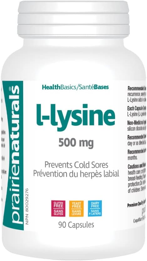L-Lysine 500mg - 90 Caps [amazon_upc] asin:B00FIIK842