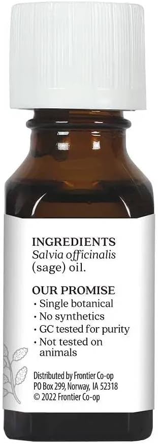 Sage Pure Essential Oil (Invigorating) - 15ml [amazon_upc] asin:B008X8L2O4