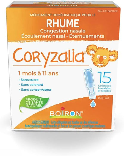 Coryzalia (For Children) 15 Unit Doses - 1ml [amazon_upc] asin:B079Z5FCN6