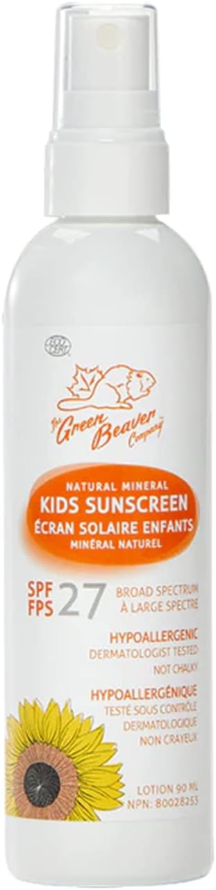 Kids Natural Mineral Sunscreen Spray SPF27 - 90ml [amazon_upc] asin:B07D3FHJHJ