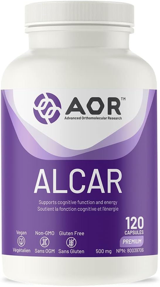 Alcar N-Acetyl-L-Carnitine 500mg - 120 V-Caps