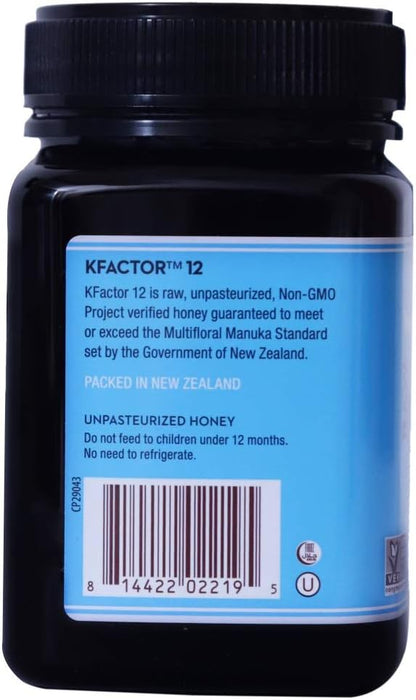 Multifloral Raw Manuka Honey (Kfactor12) - 500g [amazon_upc] asin:B000VK1DC8