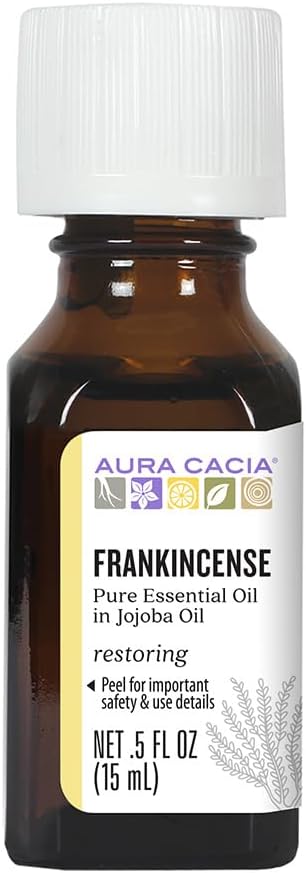Frankincense Pure Essential Oil In Jojoba Oil (Restoring) - 15ml [amazon_upc] asin:B07GJGKNLD