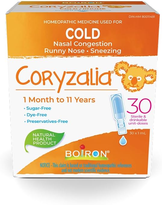 Coryzalia (For Children) 30 Unit Doses - 1ml [amazon_upc] asin:B00TYETVMQ