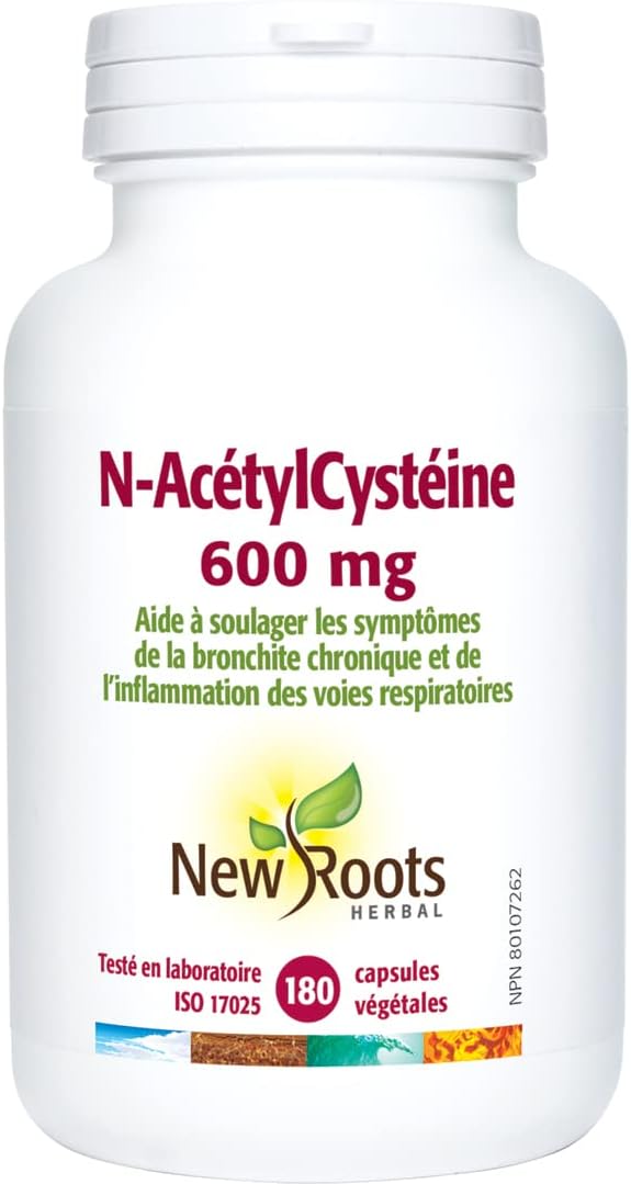 N-Acetylcysteine (NAC) 600mg - 180 V-Caps [amazon_upc] asin:B00CORNAF4