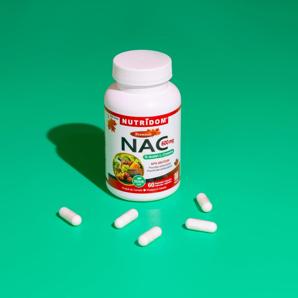 NAC 600mg - 60 V-Caps [amazon_upc] asin:B08GQWCCJF