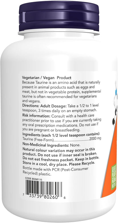 Taurine - 227g [amazon_upc] asin:B00PUX4ASK