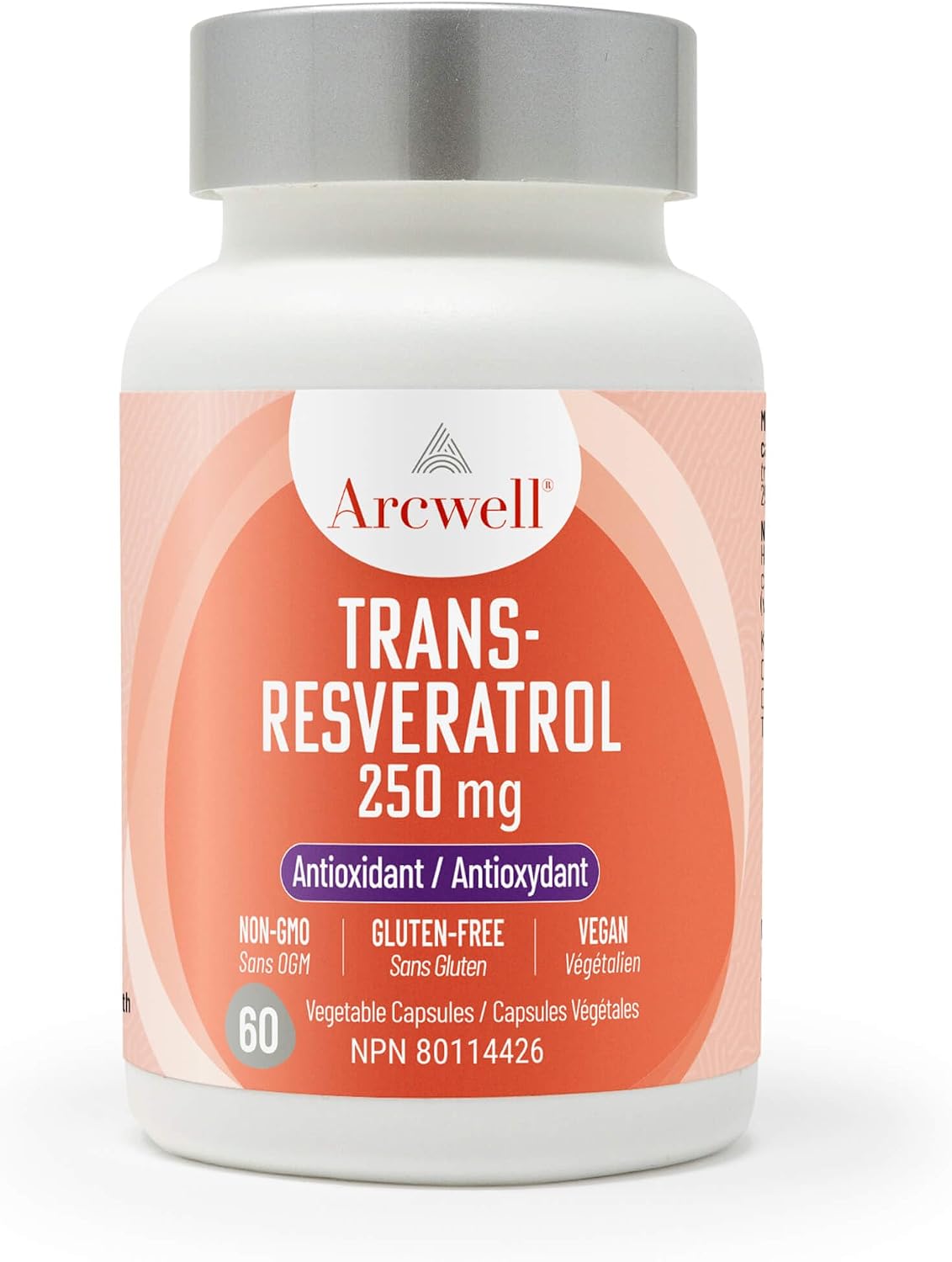 Trans-Resveratrol 250mg - 60 V-Caps [amazon_upc] asin:B09WZC4R4L