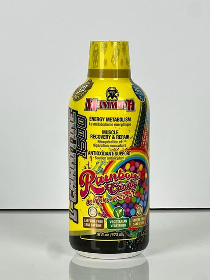 Mammoth L-Carnitine 1500 (Rainbow Candy) - 473ml [amazon_upc] asin:B08CC3VTQF