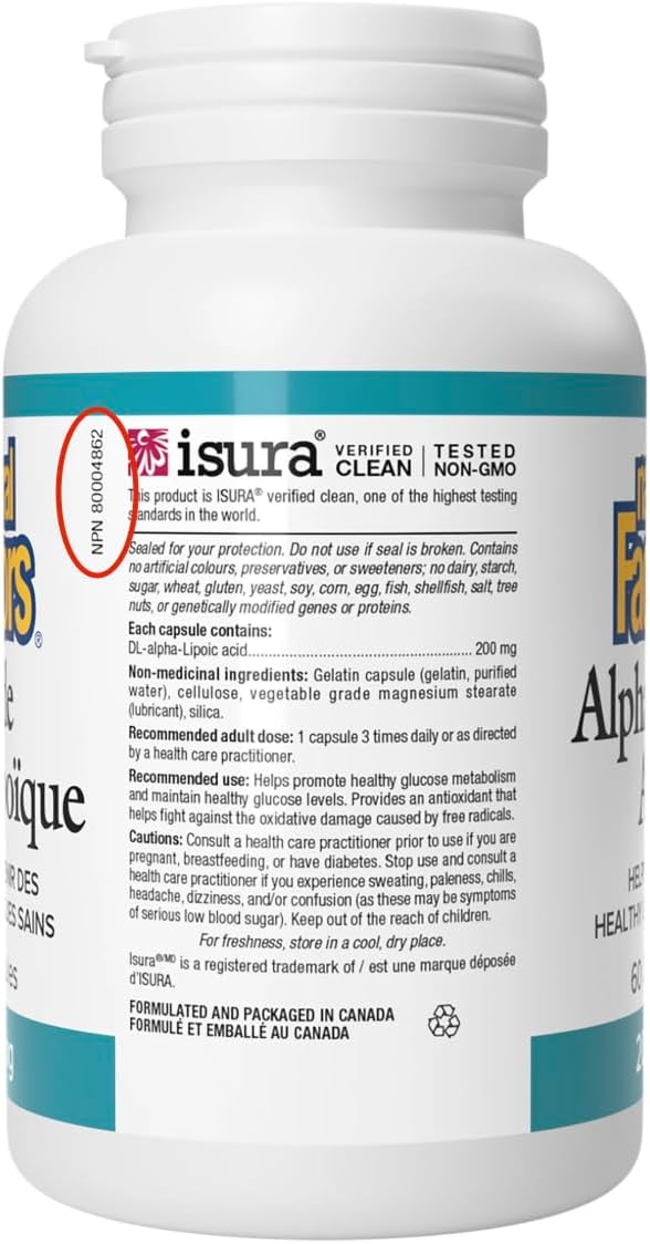 Alpha Lipoic Acid 200mg - 60 Caps [amazon_upc] asin:B0BLTRHRM5