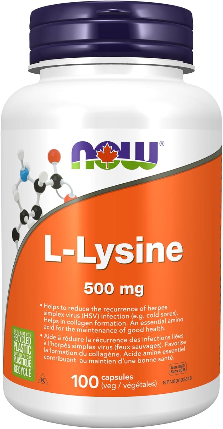 L-Lysine 500mg - 100 Caps [amazon_upc] asin:B0040B7RDI