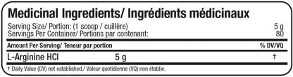 Arginine HCL - 400g [amazon_upc] asin:B007XTP1UA