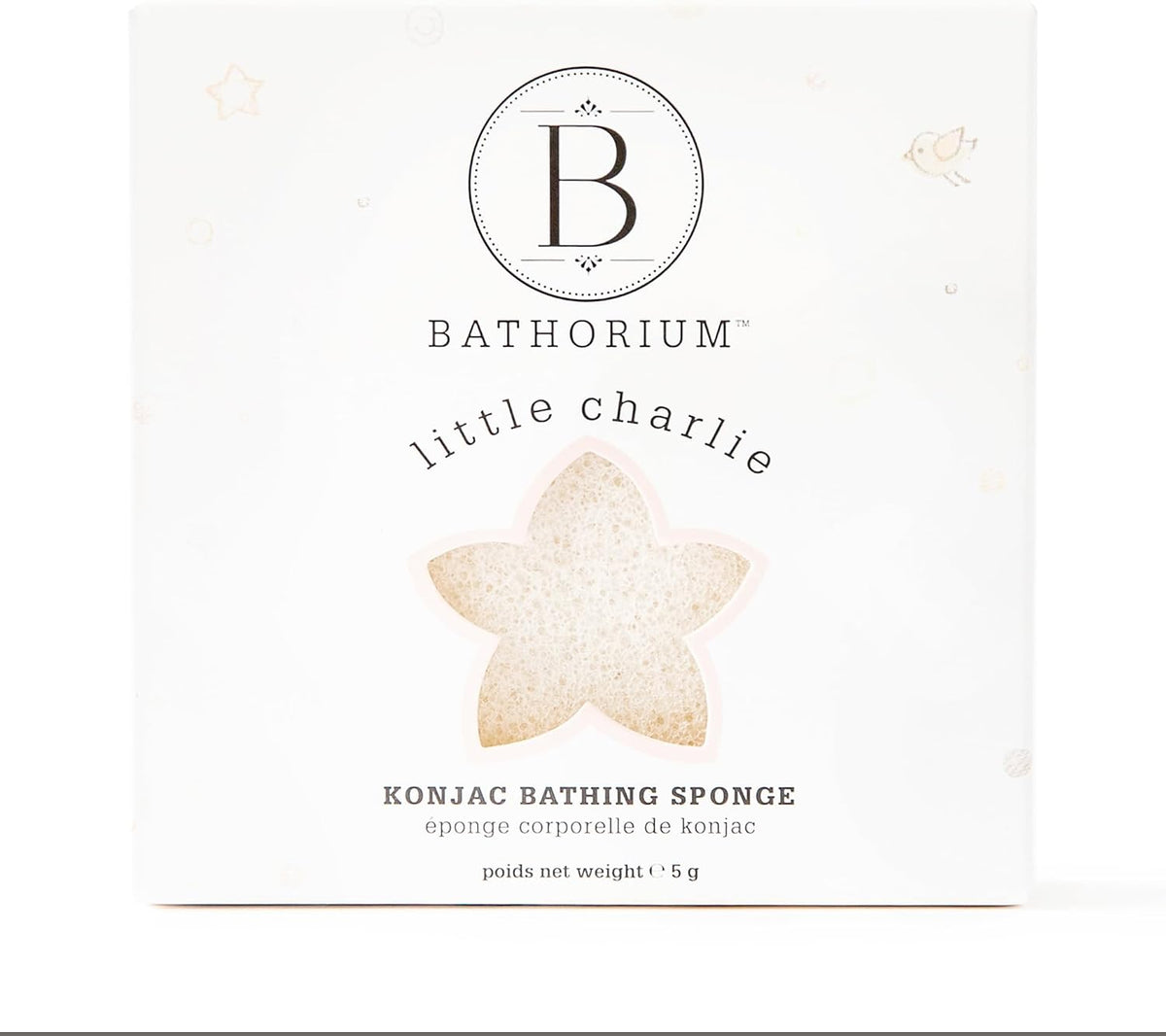 Little Charlie Konjac Bathing Sponge - 5g [amazon_upc] asin:B0BJ7X9J61