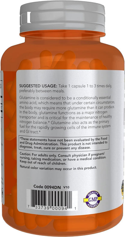 L-Glutamine 1,000mg - 120 Caps [amazon_upc] asin:B00PUX41J8