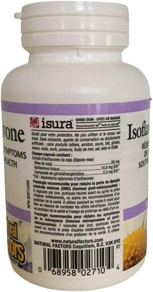 Soy Isoflavones 50mg - 60 Caps [amazon_upc] asin:B072JZL7VH