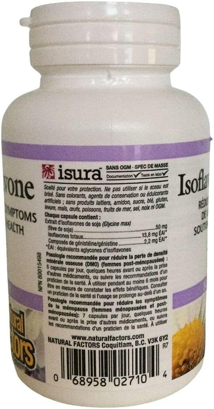 Soy Isoflavones 50mg - 60 Caps [amazon_upc] asin:B072JZL7VH